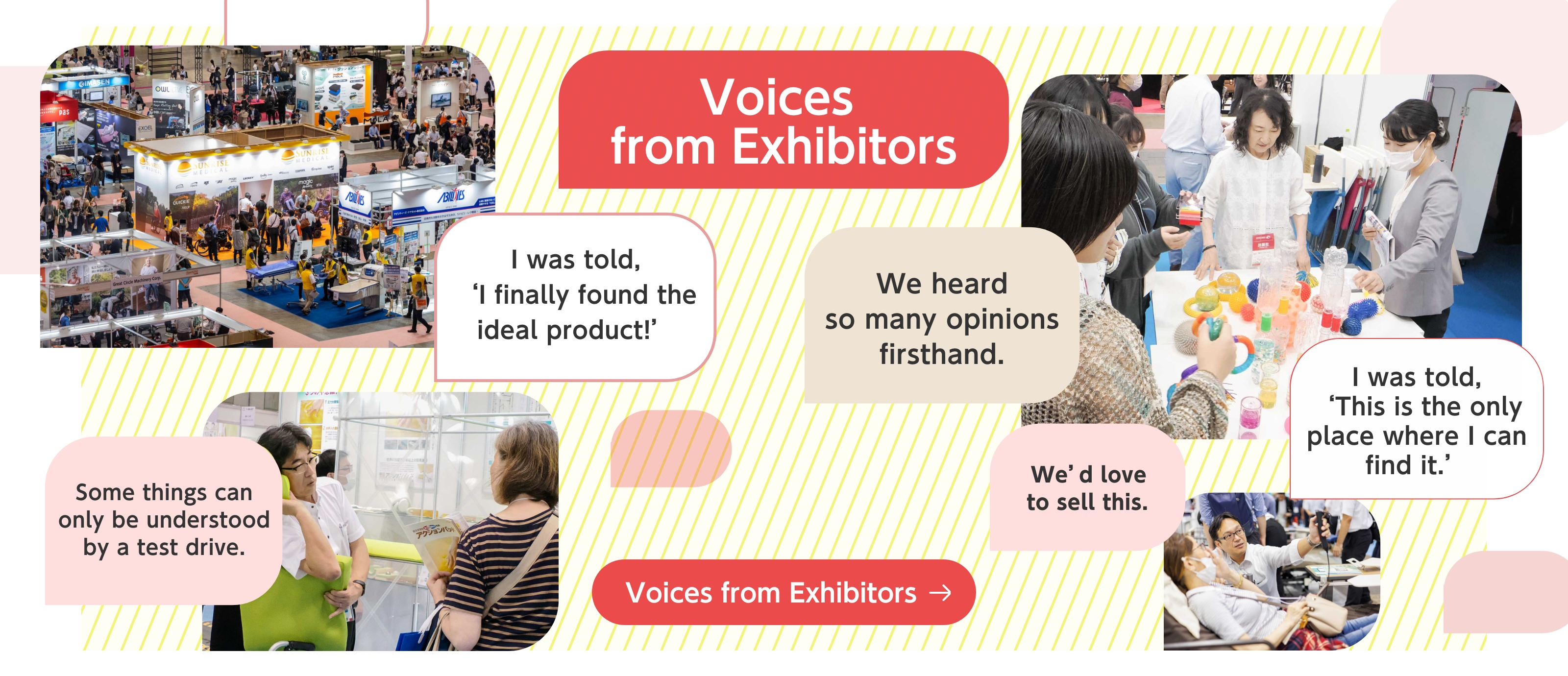 Voices from Exhibitors